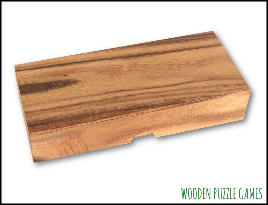 Set of 10 Puzzles in a wooden Box